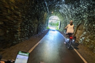 Sauerlandring cycle path, an 84 km long circular cycle path between the towns of Finnentrop,