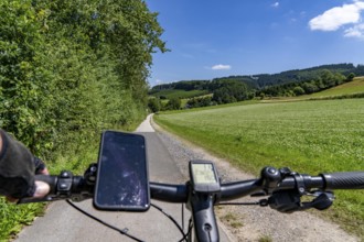 Sauerlandring cycle path, an 84 km long circular cycle path between the towns of Finnentrop,
