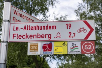 Sauerlandring cycle path, an 84 km long circular cycle path between the towns of Finnentrop,