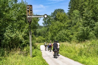 Sauerlandring cycle path, an 84 km long circular cycle path between the towns of Finnentrop,