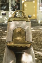 Drinking water fountain in the city centre of Vienna, Austria