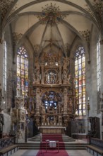 High altar, created between 1613 and 1616, Überlingen Minster, St Nicholas, built in 1350 and 1576