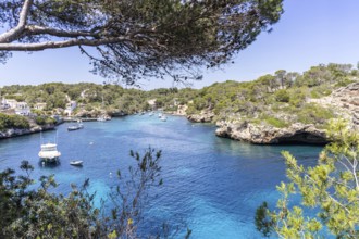 Bay of Cala Figuera on Majorca with sailing boats holiday by the sea trip in Cala Figuera, Spain