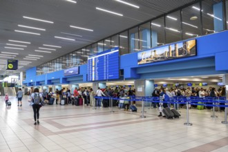 Terminal of Rhodes Airport, Greece