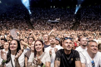Sido live on 25 years of SIDO - The anniversary tour at the Berlin Waldbühne on 18.07.2025