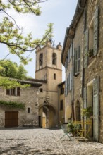 Picturesque village, Haut de Cagnes, Cagnes-sur-Mer, Provence Alpes Côte d'Azur, South of France,