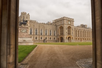 Windsor Castle is located in the English town of Windsor in the south of England in the county of