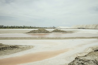 Saltworks, Salin-de-Giraud, Bouches-du-Rhône, Arles, France