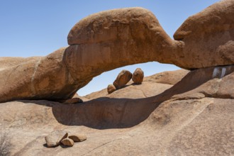 Rock arch, rock formation, Pontok Mountains, Great Spitzkoppe, Spitzkoppe, Great Spitzkoppe Nature