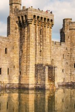 Bodiam Castle is located in East Sussex near the River Rother. It has long been one of England's