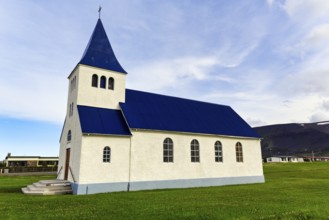 Hofsoskirkja, church in Hofsos, Tröllaskagi peninsula, North Iceland, Iceland