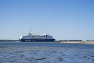 Ferry Color Line, Color Magic, Laboe, Baltic resort, Fjord, Baltic Sea, North Frisia,