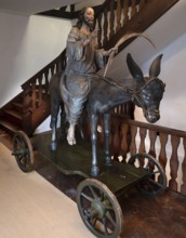 Palmesel, created in 1767, Städtisches Museum, Krummebergstr. 30, Überlingen, Baden-Württemberg,