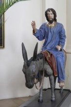 Palmesel, around 1490, St John's parish church, Biberacher Str. 6, Ummendorf, Biberach district,