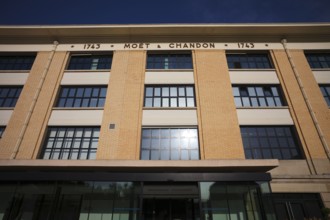 Company headquarters, head office, headquarters of the champagne brand Moët & Chandon, part of the