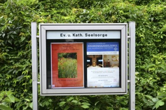 Information from the Protestant and Catholic hospital chaplaincies on the Charité Campus-Mitte