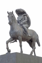 Sculpture Beetle on A Horse by Julius von Bismarck 2024, Blickachsen 14, modern art, equestrian