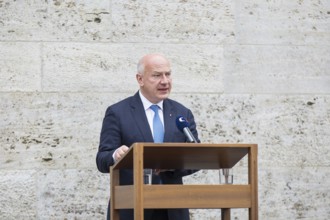 Petr Pavel (President of the Czech Republic) during a visit to the Plötzensee Memorial in Berlin on