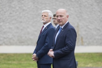Petr Pavel (President of the Czech Republic) and Kai Wegner (Governing Mayor of Berlin) during a