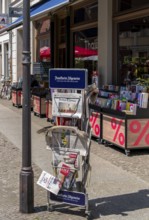 Book and newspaper shop, Brandenburger Straße, Potsdam, Brandenburg, Germany