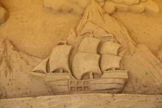 Detail, Sinbad the Sailor by Tsagaan Munk Erdene and Uuganaa Enkhtaivan from Mongolia, Sandwelt,