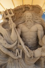 Poseidon, the god of the sea by Zsolt M.Toth from Hungary, Sandwelt, Warnemünde, Rostock,
