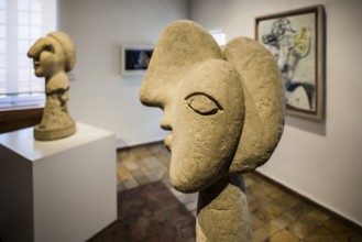 Sculpture, artist Pablo Picasso, Musée Picasso, Antibes, Provence Alpes Côte d'Azur, South of