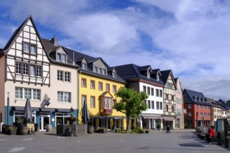 Am Markt, Old Town, Bad Münstereifel, Eifel, Euskirchen district, North Rhine-Westphalia, Germany