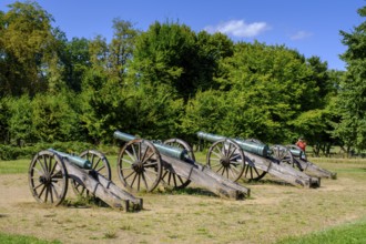 Cannons, Schönhausen an der Elbe, Saxony-Anhalt, Germany