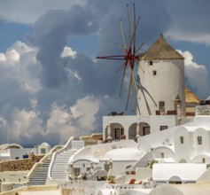 Windmill Oia Santorini Greece