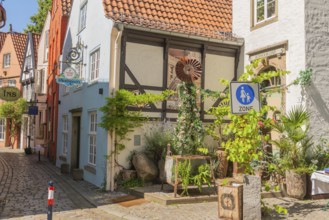 Renovated Schnoor district with small shops, galleries, restaurants, cafés and residential