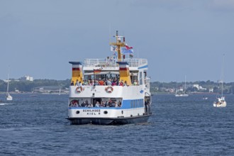 Schilksee Fjord Ferry, Kieler Woche, Kiel Fjord, Kiel, Schleswig-Holstein, Germany