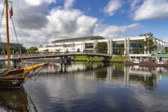 Musik- und Kongresshalle Lübeck an der Trave, Hanseatic City of Lübeck, Schleswig-Holstein, Germany