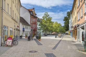 Street of Peace in Ilmenau, Thuringia, Germany