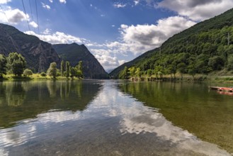 The Pantá de la Torrassa reservoir, Pyrenees, France