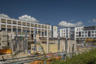 Extension, building, new ward building with operating theatre extension, hospital, Augustenstraße,