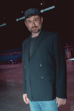 Designer Macel Ostertag after his fashion show during Berlin Fashion Week 2025 on 02.07.2025