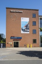 New Town Hall, Tourist Information, Welcome centre, Kiel, Kiel Fjord, Baltic Sea,
