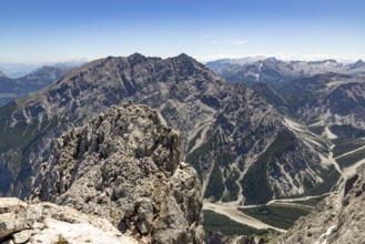 Watzmann, below the Wimbachgrieß, Berchtesgaden Alps, Berchtesgaden National Park, Ramsau,
