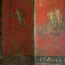 Frescoes from the House of Vettii, Aulus Vettius Conviva and Aulus Vettius Restitutus, Pompeii,