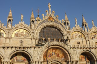 Roman Catholic Basilica of St Mark on St Mark's Square, Venice, Veneto, Italy