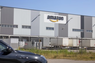 Amazon logistics centre in Frankenthal, Rhineland-Palatinate