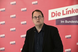 Sören Pellmann, Co-Chairman of the Left Party parliamentary group in the Bundestag, at the weekly