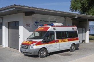 Emergency vehicle of the DLRG local group Sipplingen, Deutsche Lebens Rettungs Gesellschaft e.V.