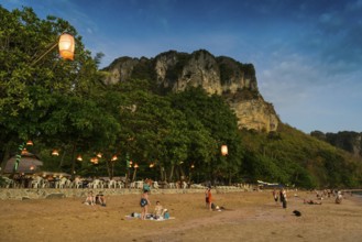 Ao Nang Beach, sunset, Ao Nang, Krabi, Thailand
