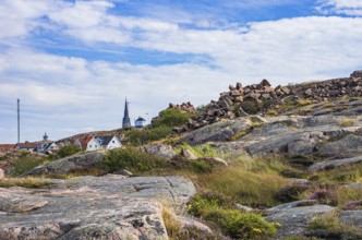 The church of Lysekil (Lysekils Kyrka) on Rosviksberg, Lysekil, Bohuslän, Västra Götalands län,