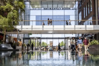 The Hoog Catharijne shopping centre, at Utrecht Centraal station, Netherlands