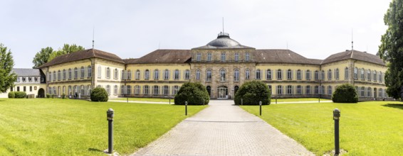 Hohenheim Palace. Campus of the University of Hohenheim. Stuttgart, Baden-Württemberg, Germany