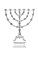 Religious artefacts, Seven-armed candlestick from Essen Minster, Episcopal Church of the Diocese of