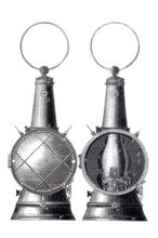 Diving lantern, after G.W. Fuller, historical, digitally enhanced reproduction of a model from